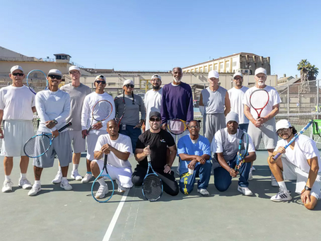 Tennis at San Quentin