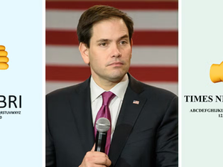The Calibri Font Ban: Marco Rubio’s War on Typefaces