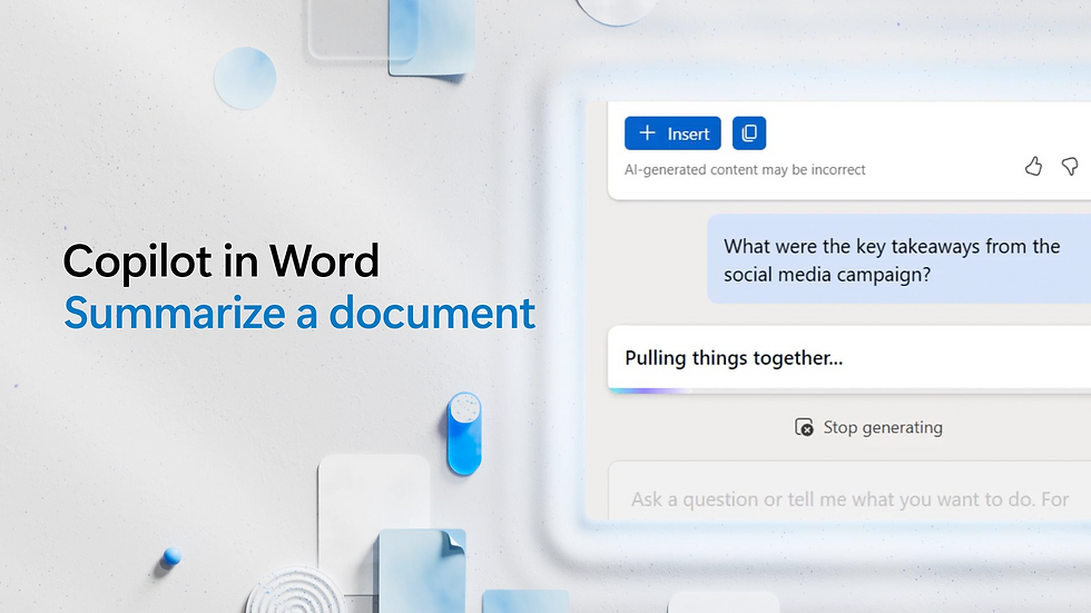 How Microsoft Copilot Summarizes Business Documents With Advanced AI Technology