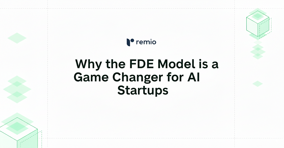Why the FDE Model is a Game Changer for AI Startups