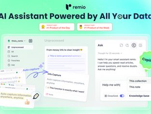 Premier Business Software Directory, Research.com, Recognizes Remio