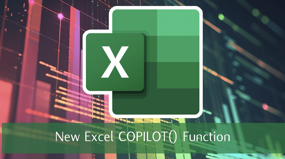 Why Is Excel's COPILOT Function So Important? — Its Impact and Value