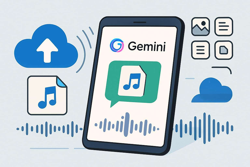 Gemini’s audio upload in practice and where to test it
