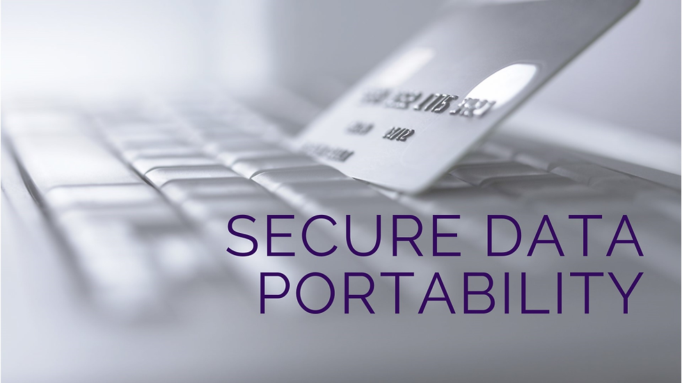 7. Security, Compliance, and Data Portability