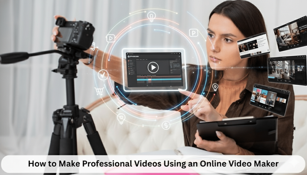 How to Create Professional Marketing Videos Online Without Advanced Editing Skills