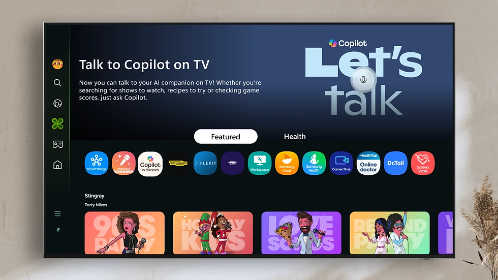 Microsoft's Copilot AI Now Integrated into Samsung's 2025 TVs and Smart Monitors for Enhanced User Experience