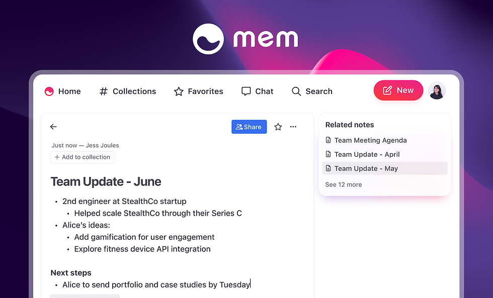 Top 10 Mem Alternatives for Effortless Note-Taking in 2025