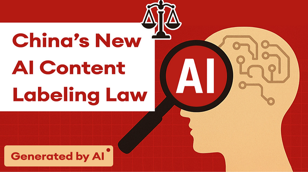 China Enacts Strictest AI Content Labeling Law, Requiring Visible and Metadata Tags on All AI-Generated Media