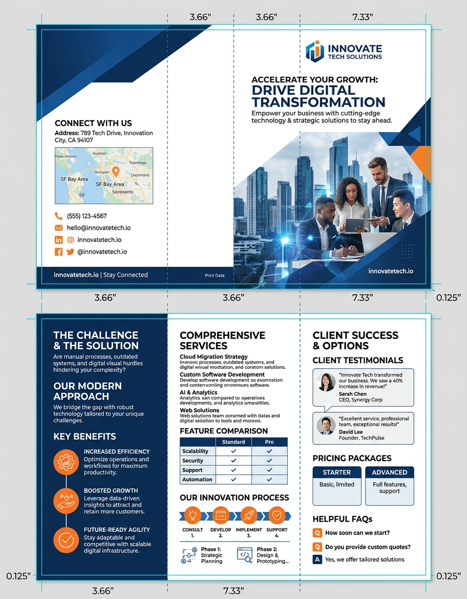 Flyer Brochure Trifold