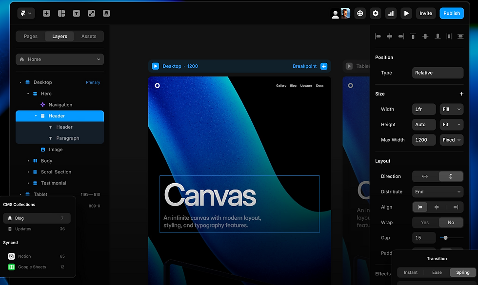 Framer AI integrations and product innovation roadmap