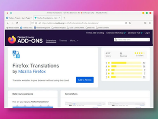 Protecting Privacy: Firefox Debuts Local Translation for Chinese, Japanese, and Korean
