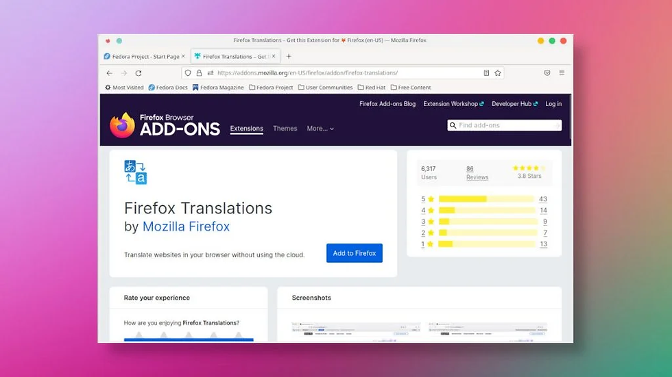 Protecting Privacy: Firefox Debuts Local Translation for Chinese, Japanese, and Korean