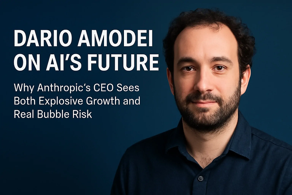 Dario Amodei on Scaling Laws and AGI: The Bet on a "Country of Geniuses"