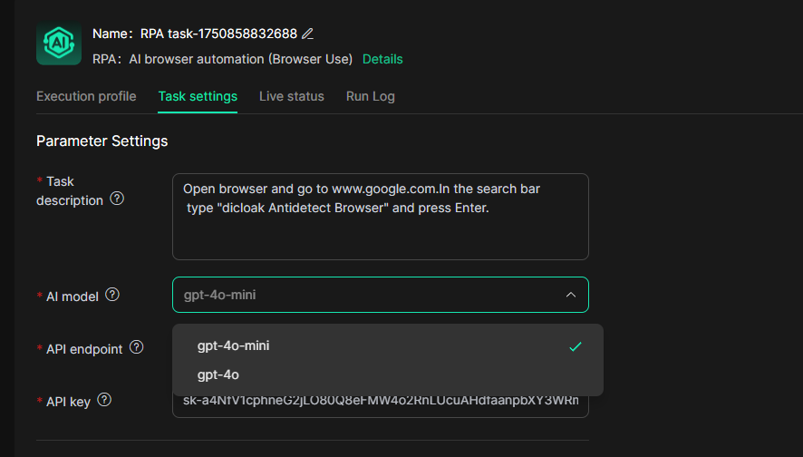 AI Browser Automation