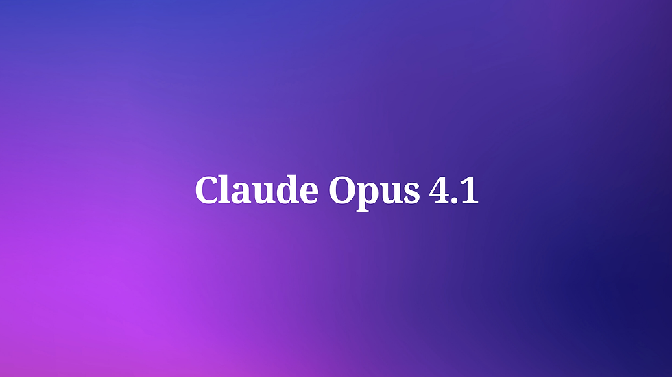 How Claude Opus 4.1 Enhances Conversational AI