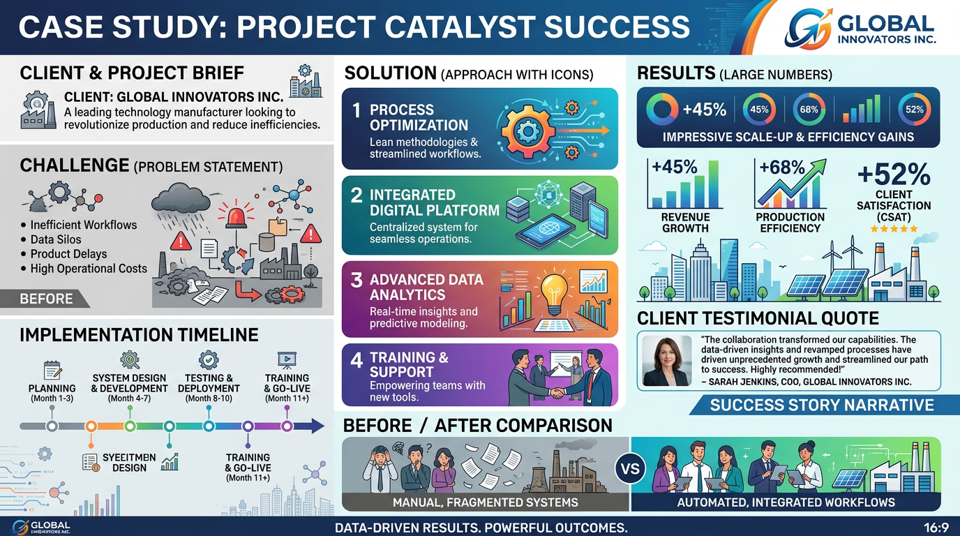 Case Study Infographic