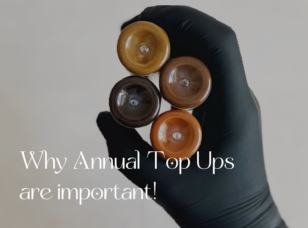Why Annual Top Ups are important!
