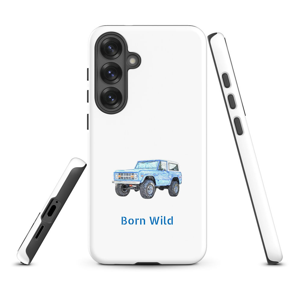Thumbnail: Born Wild 1967 Ford Bronco Tough case for Samsung®