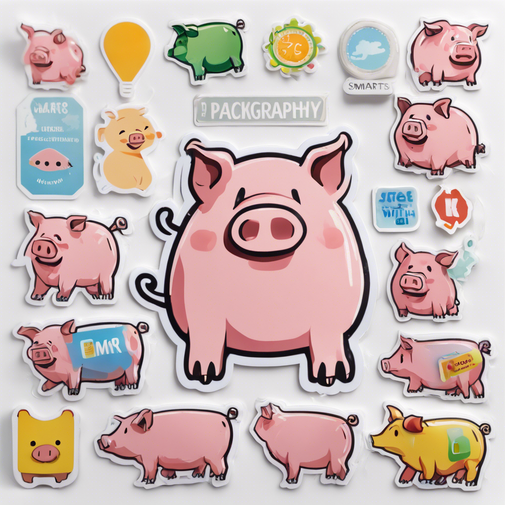 Smart Pig's Sticker Book