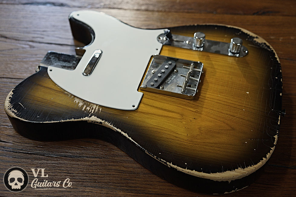 Miniatura: Telecaster '50s Body – Sunburst Relic