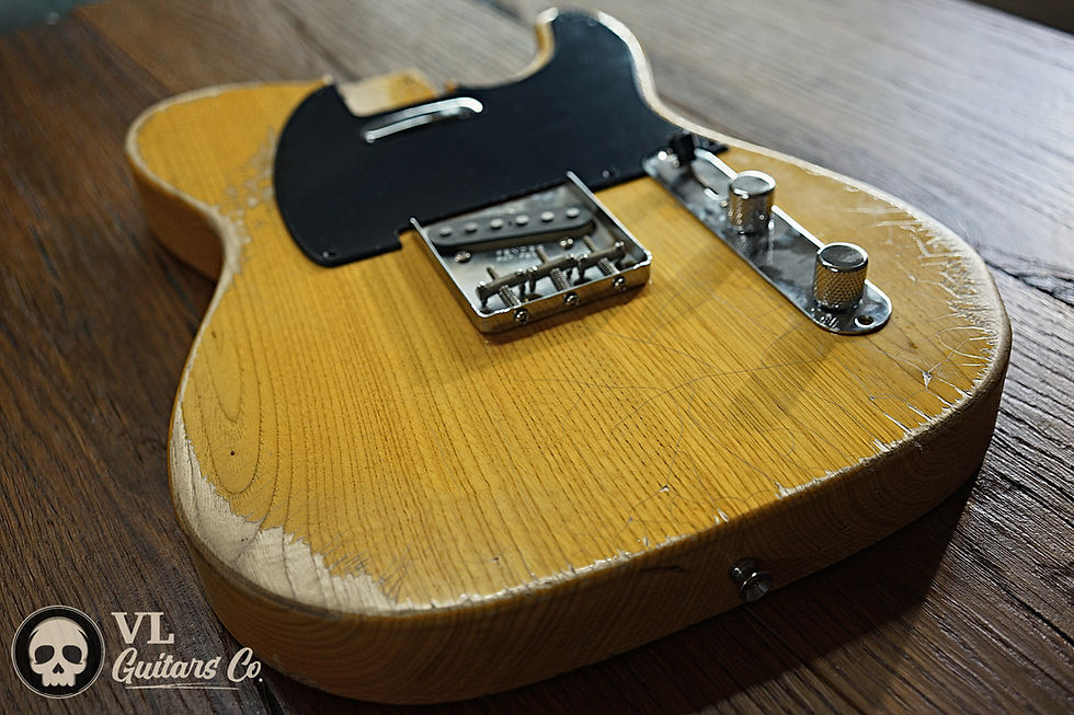 Miniatura: Telecaster '52 Body – Butterscotch Relic