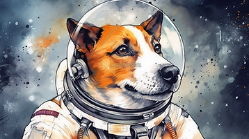 Pablo le chien astronaute : Un voyage étoilé !