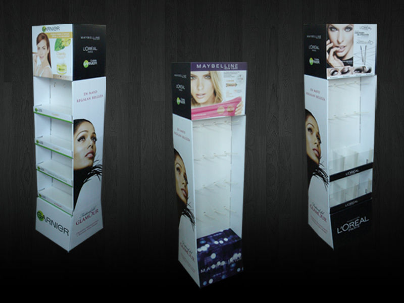 Exhibidor Maybelline - Garnier