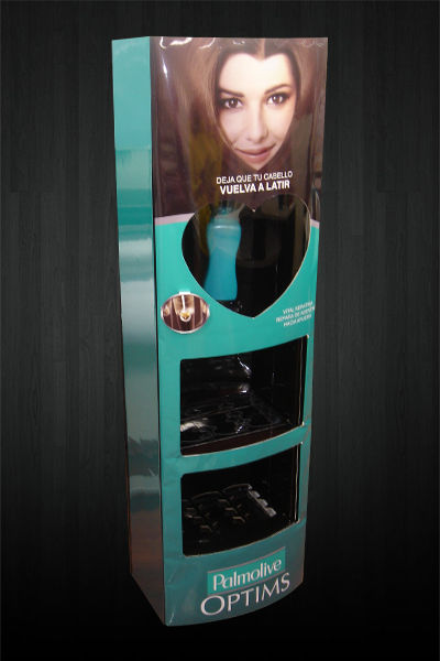 Exhibidor Palmolive Optims