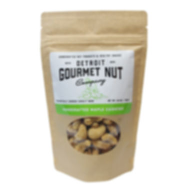 Handcrafted Maple Cashews - 4.6 oz. bag