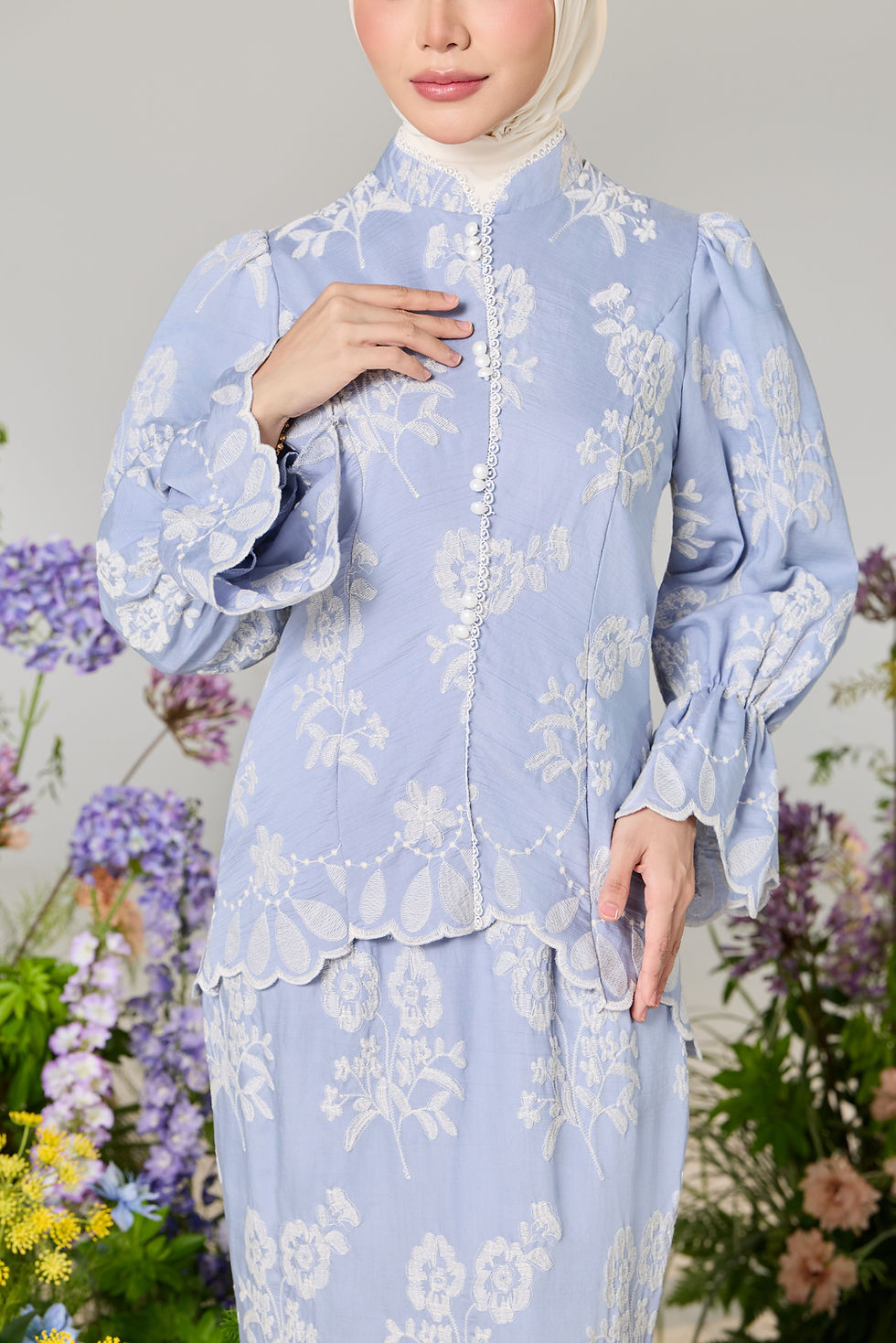 Thumbnail: Maya Kurung in Sky Blue