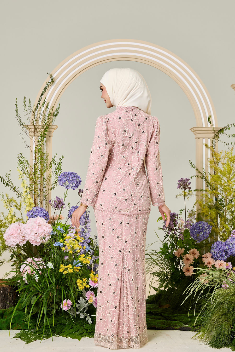 Thumbnail: Jasmine Kurung in Blush