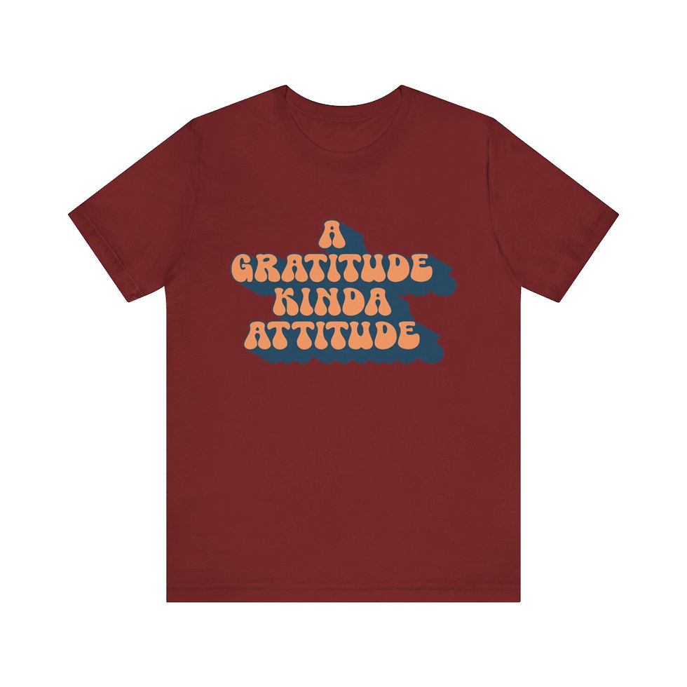 Thumbnail: Gratitude - Short Sleeve Tee