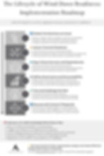 nfographic of six steps for orderly wind-down readiness: prepare, fund, map, govern, test, and execute with control.