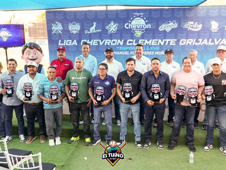 LA LIGA CHEVRON CLEMENTE GRIJALVA PREMIA A LO MEJOR DE LA TEMPORADA 2025