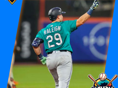 Cal Raleigh hace historia en las Grandes Ligas: empata a Mickey Mantle y rompe récord como receptor