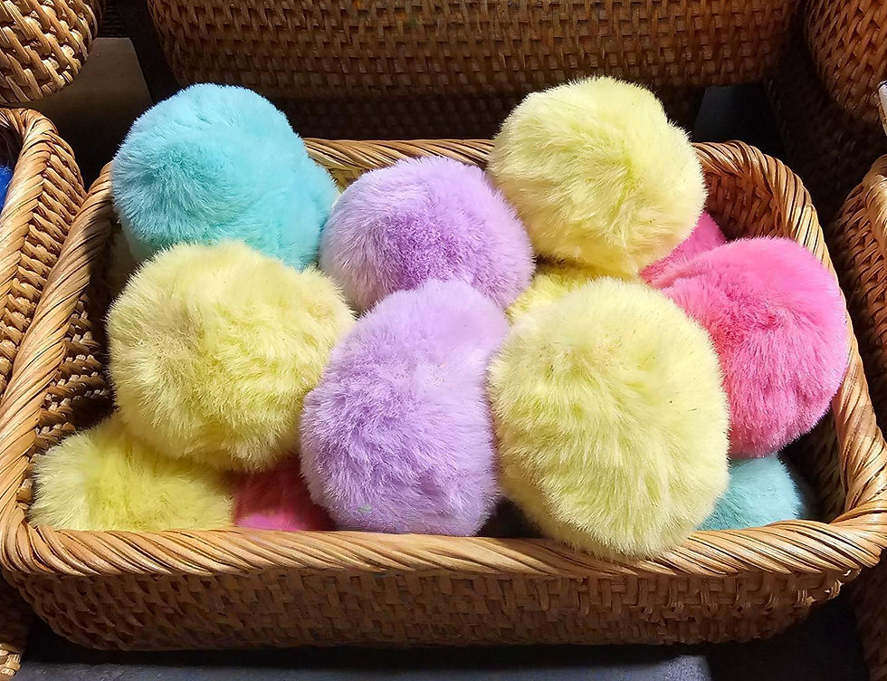 Honeysuckle Puff Balls