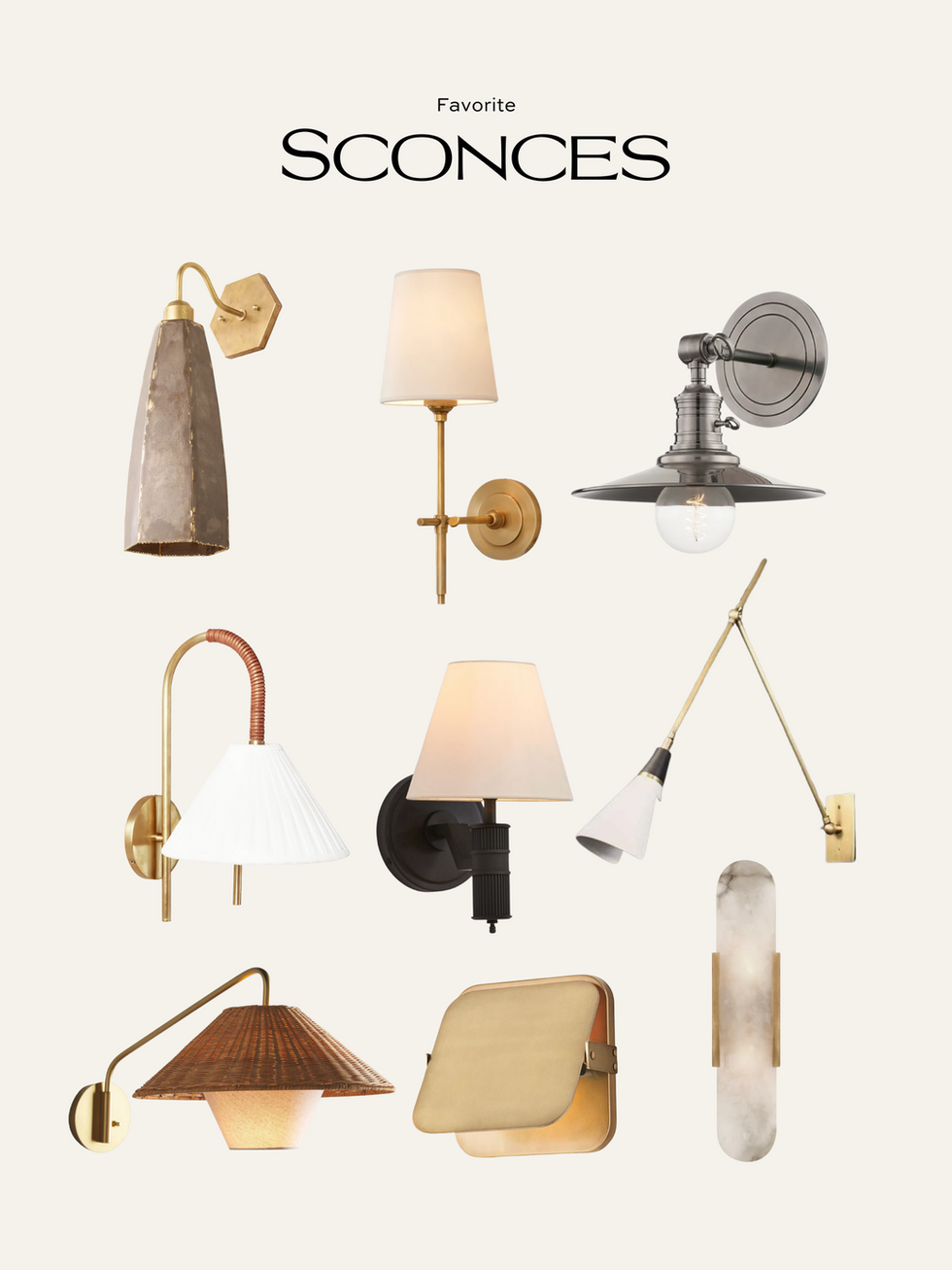 Sconces We Love
