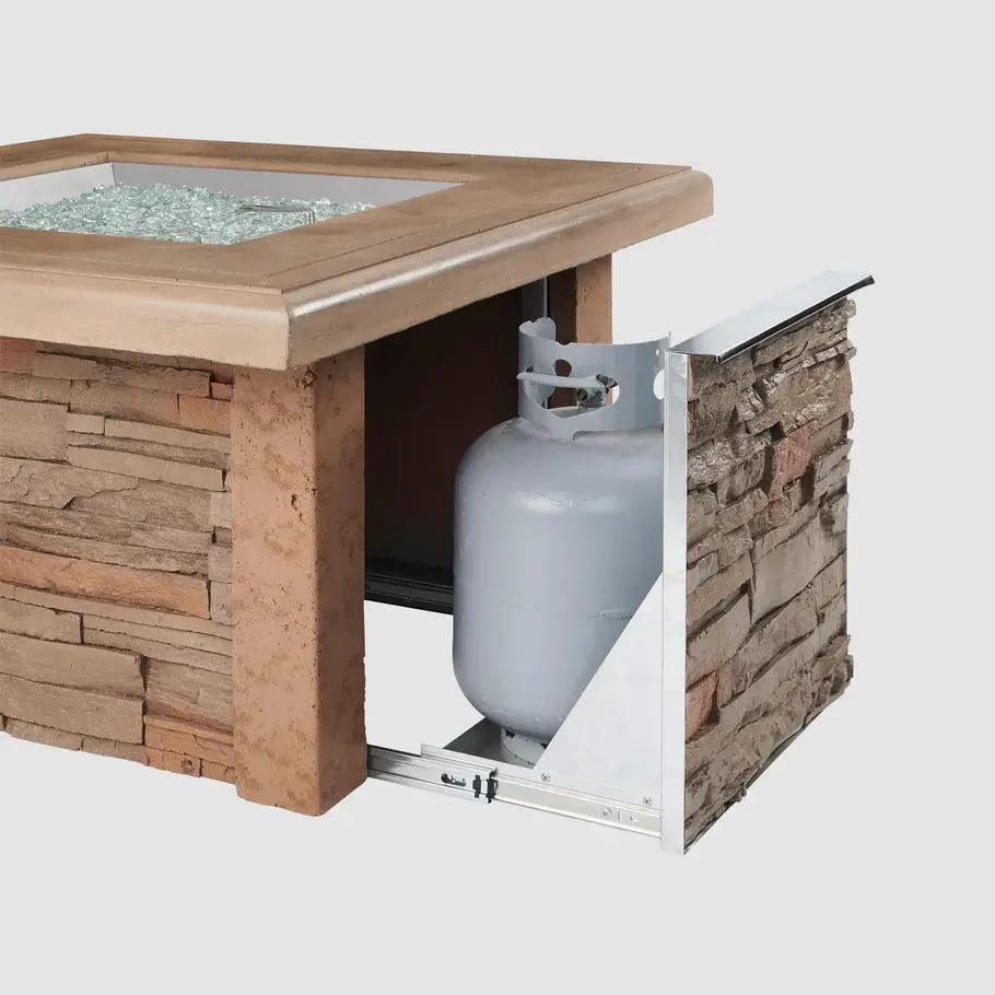 Thumbnail: OGR Sierra 43" Square Gas Fire Pit Table