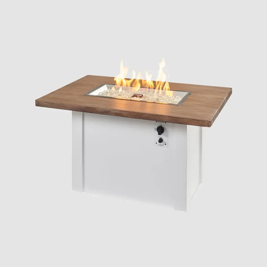 Thumbnail: OGR 44" Havenwood Rectangular Gas Fire PitTable
