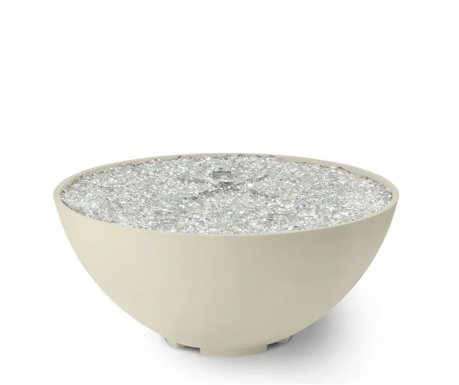 Thumbnail: OGR 42" Cove Concrete Edge Gas Fire Pit Bowl