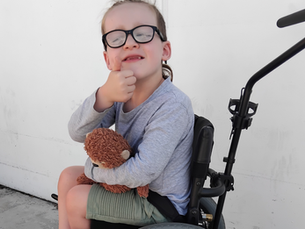 Jo and Teddy’s mission to make wheelchairs feel more personal