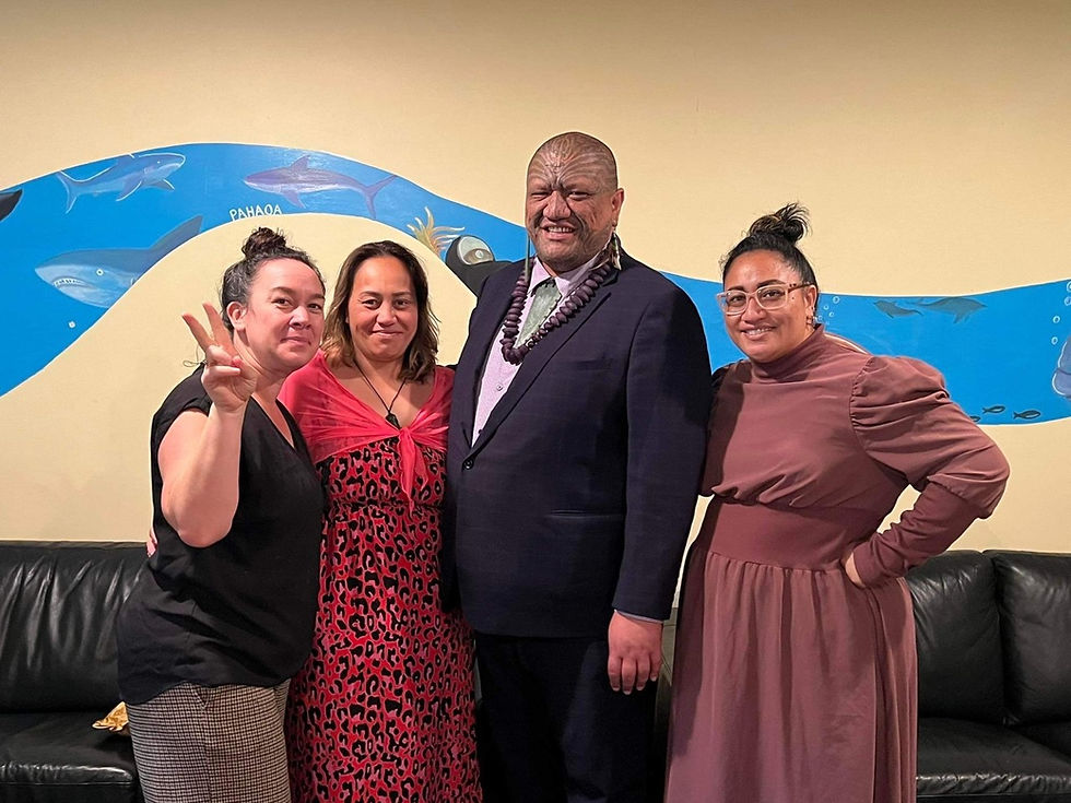 Image: Maude Maxwell second from left