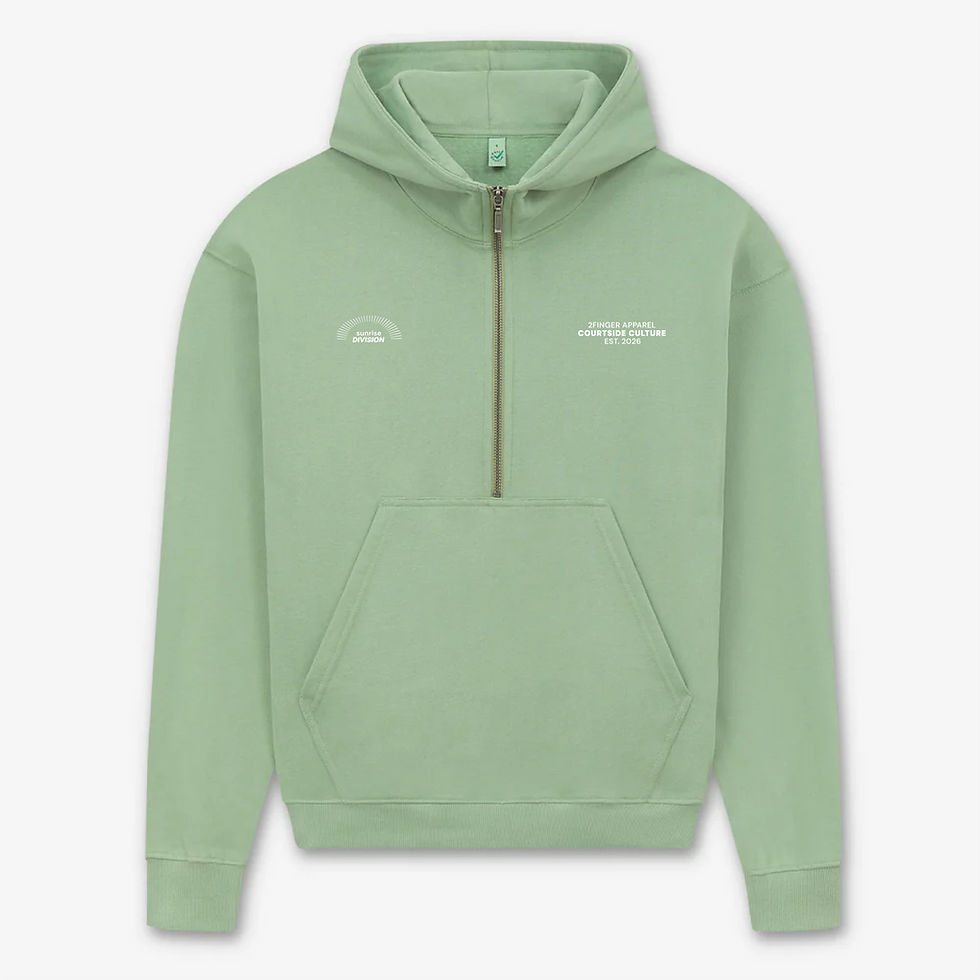 Miniaturbild: Courtside Culture - Women's Half-Zip Hoodie