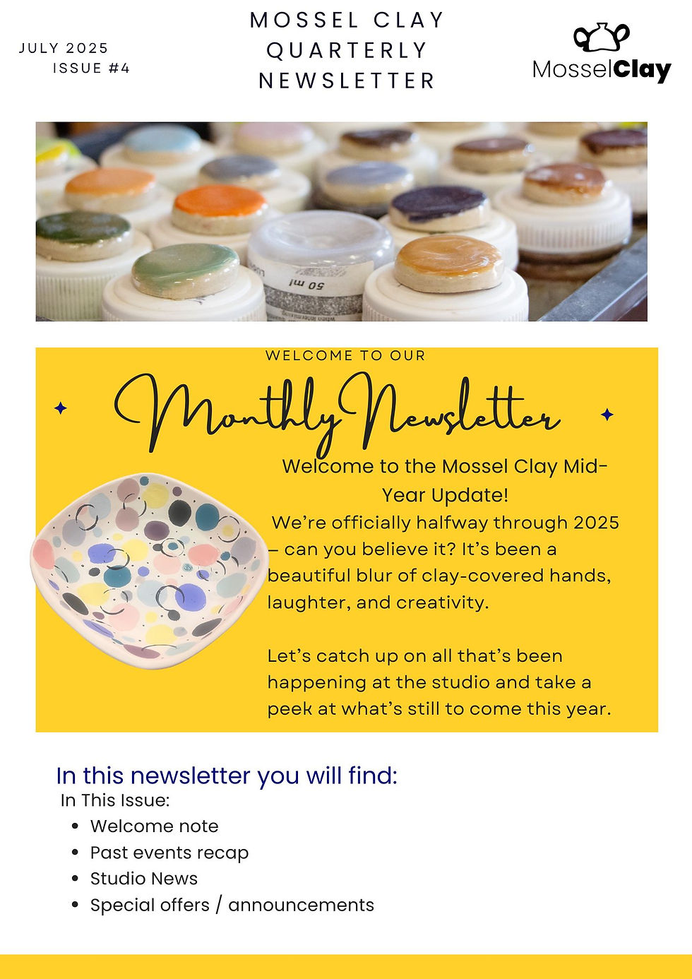 Quarterly Newsletter #4