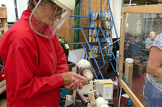 Club member demonstrating at our show