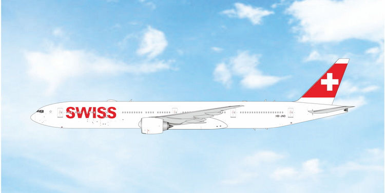 Pre Order - Swiss 777-300ER HB-JND Phoenix 1/400
