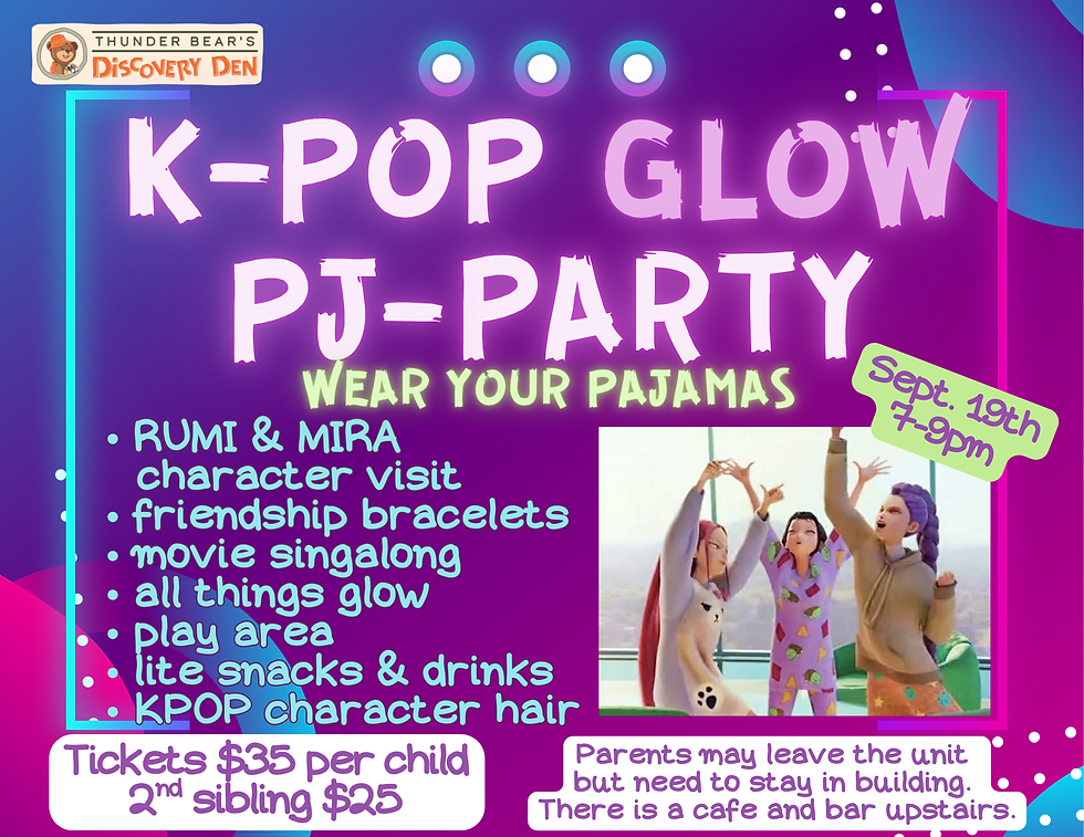 KPOP GLOW PJ PARTY