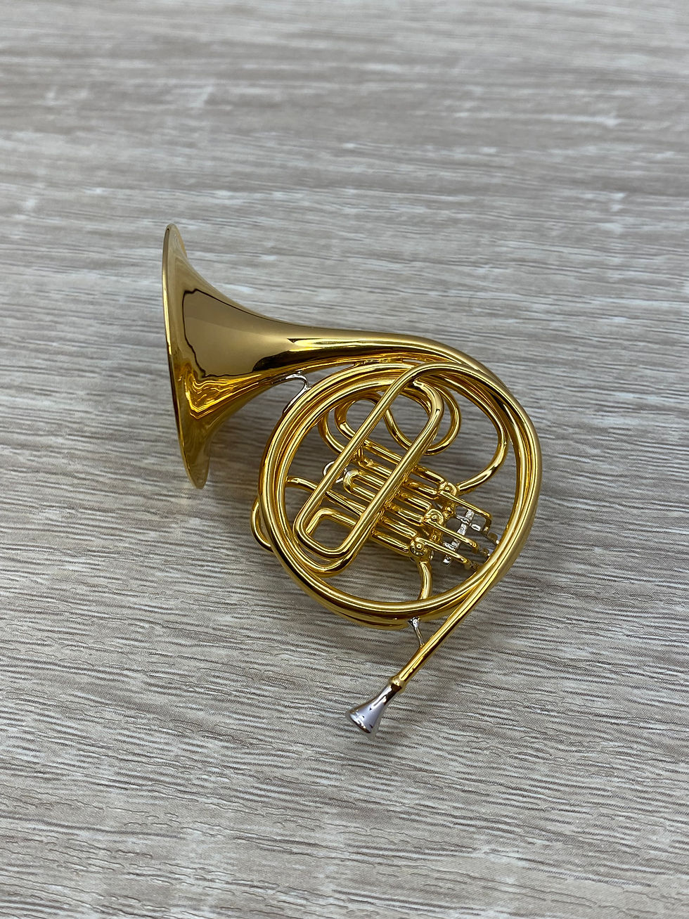 縮圖：French Horn, 925 Silver Ornament