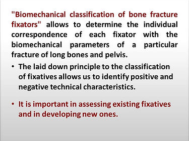 Classification of long bone and pelvis fractures