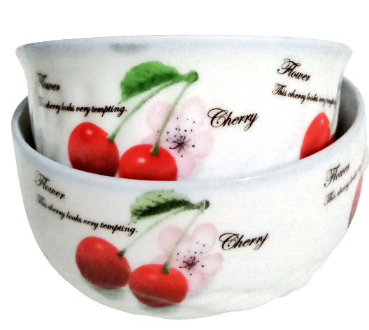 Cherry Porcelain Bowl